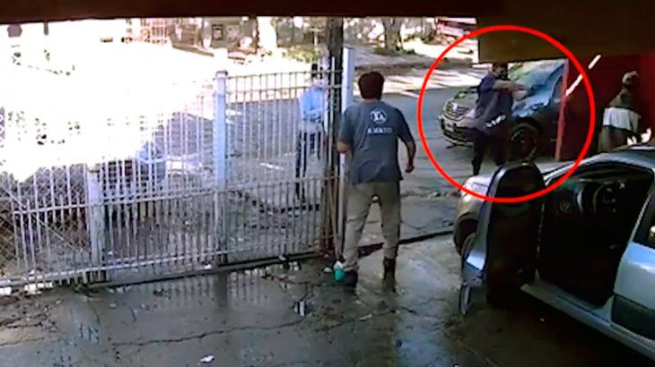 Video: así mataron al dueño de un lavadero de autos en San Francisco Solano