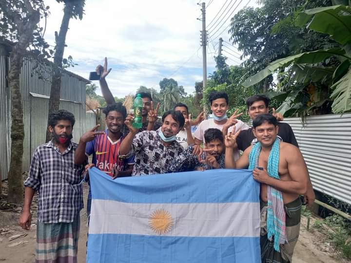 El mundo también festeja la copa de Argentina