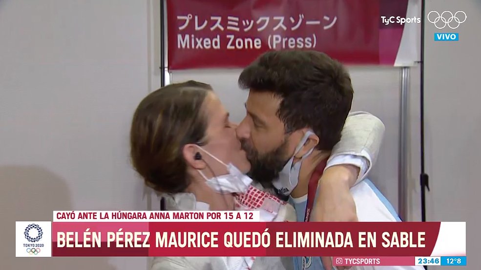 La noche de Belén Pérez Maurice: debut, polémica derrota olímpica y propuesta de casamiento