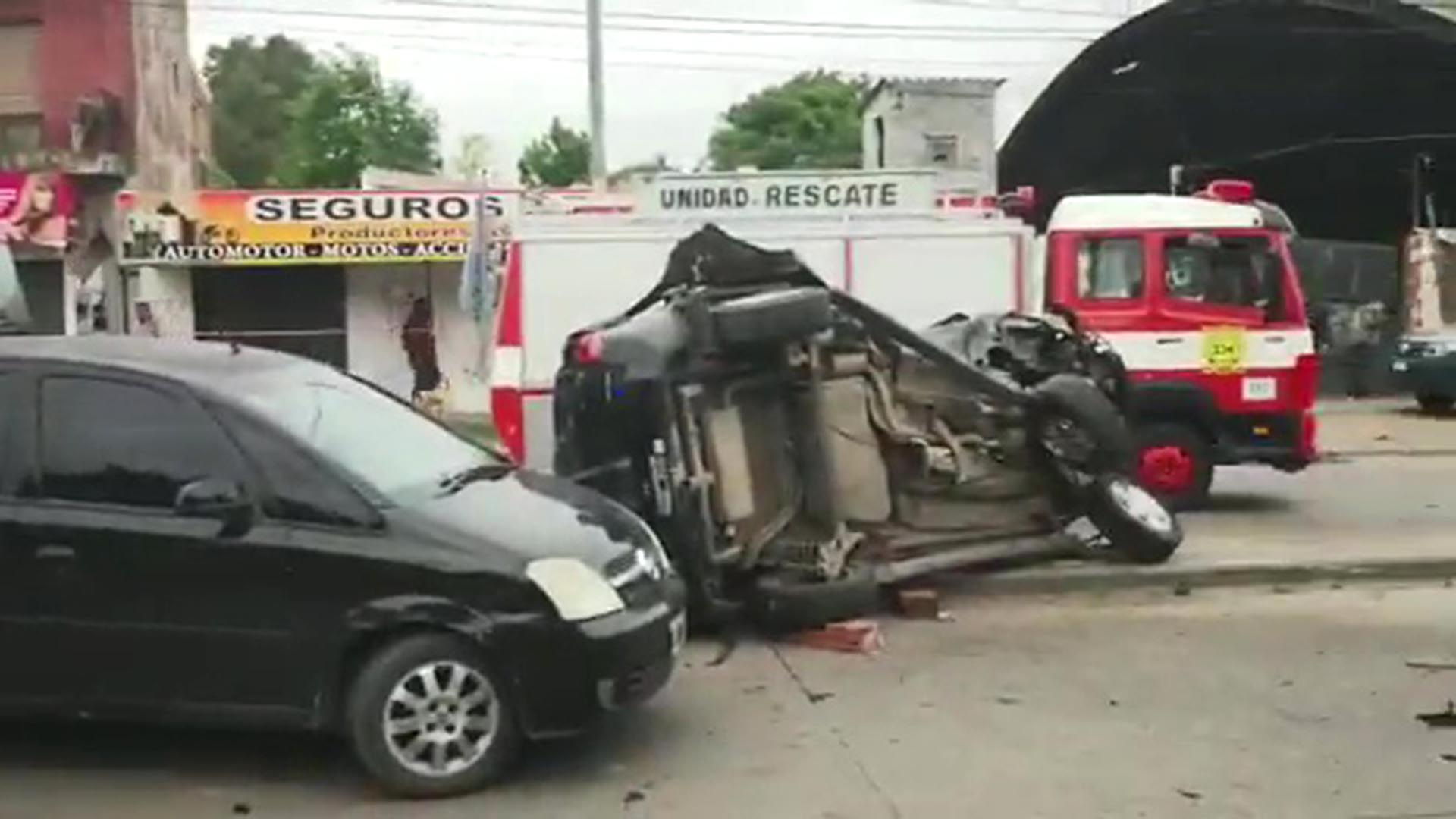 Tres muertos en un choque múltiple en José C. Paz