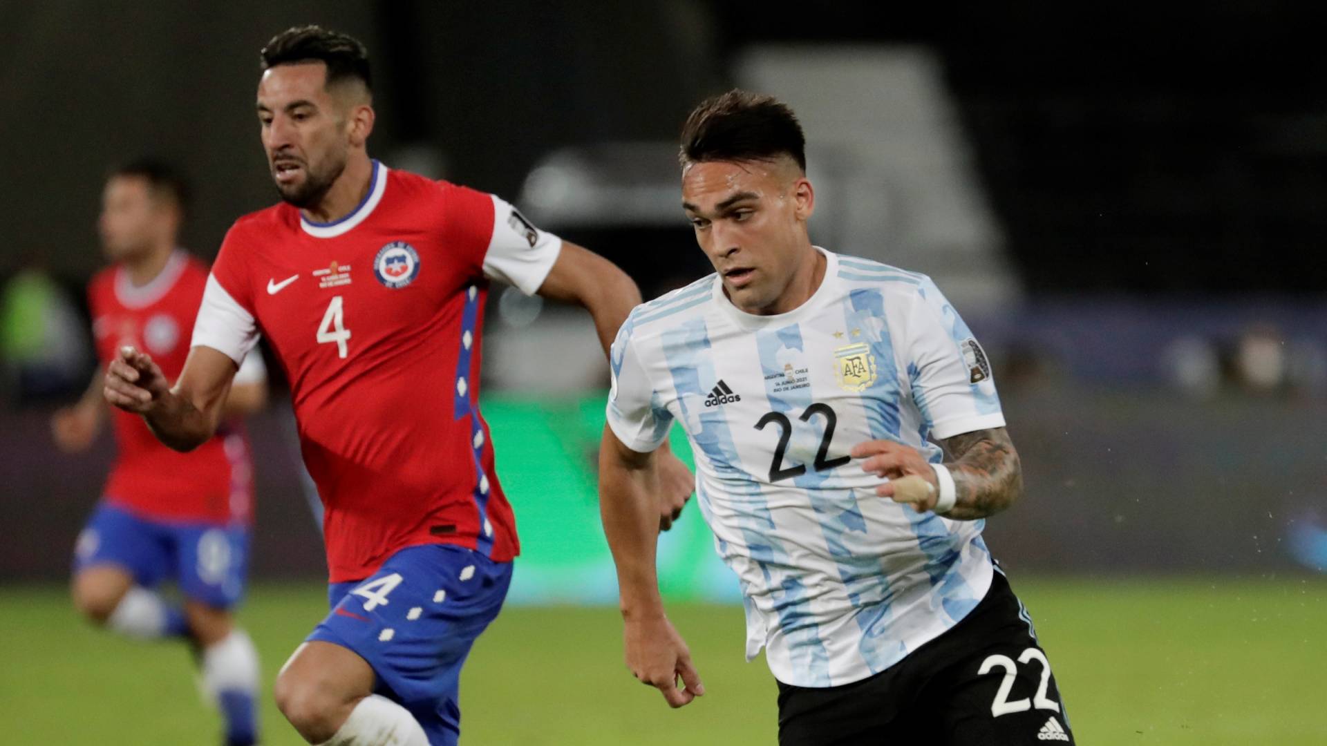 Sin Messi, Argentina le ganó a Chile y lo complicó para clasificar al Mundial