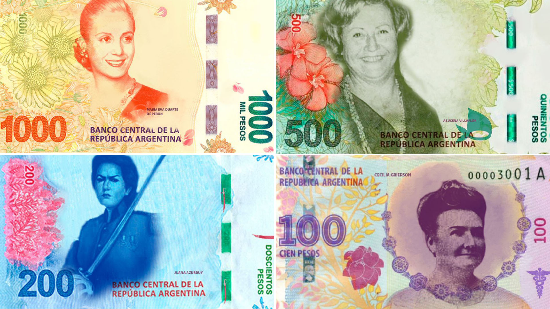Anuncio oficial: vuelven los próceres a los billetes
