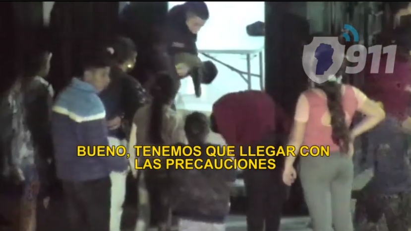 Video: en Córdoba, policías le salvan la vida a un bebé de 10 meses que no podía respirar