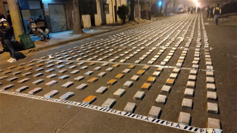 Rosario: secuestran 1.600 kilos de cocaína valuada en 60 millones de dólares