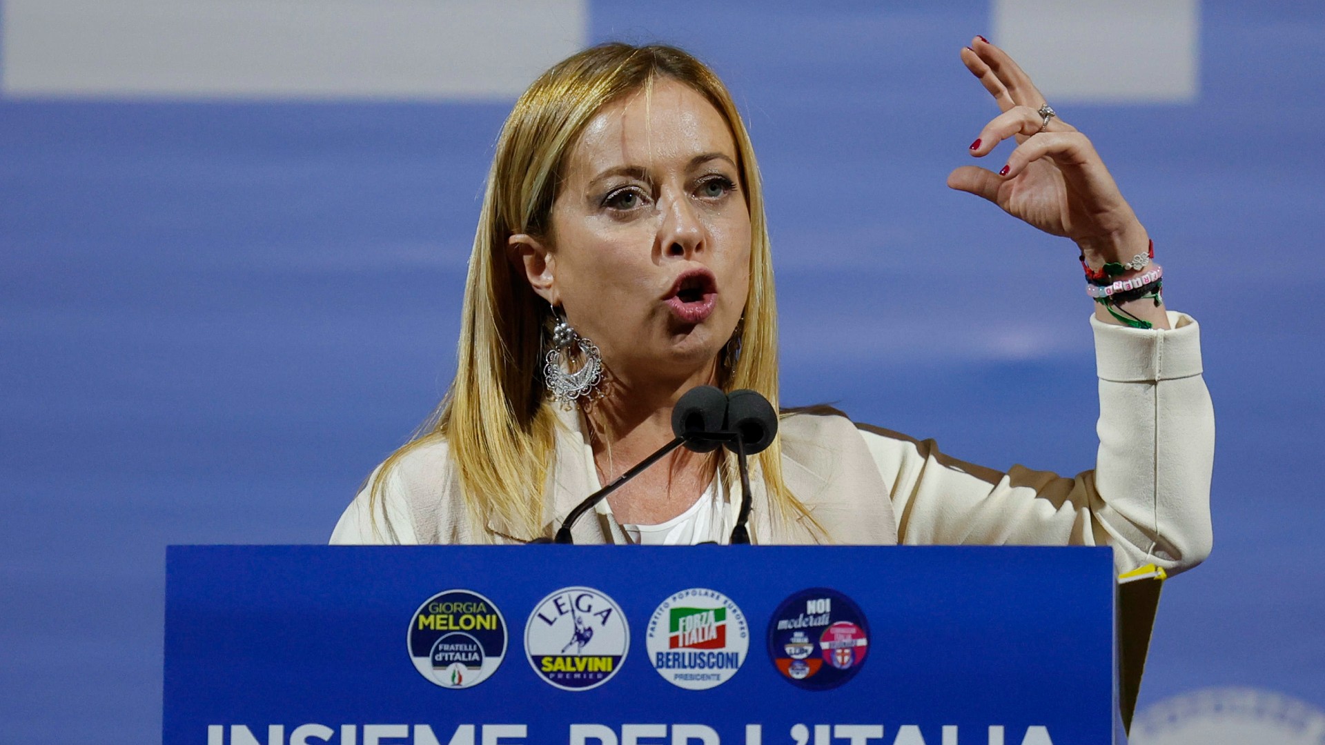 La ultraderechista Giorgia Meloni ganó las elecciones en Italia