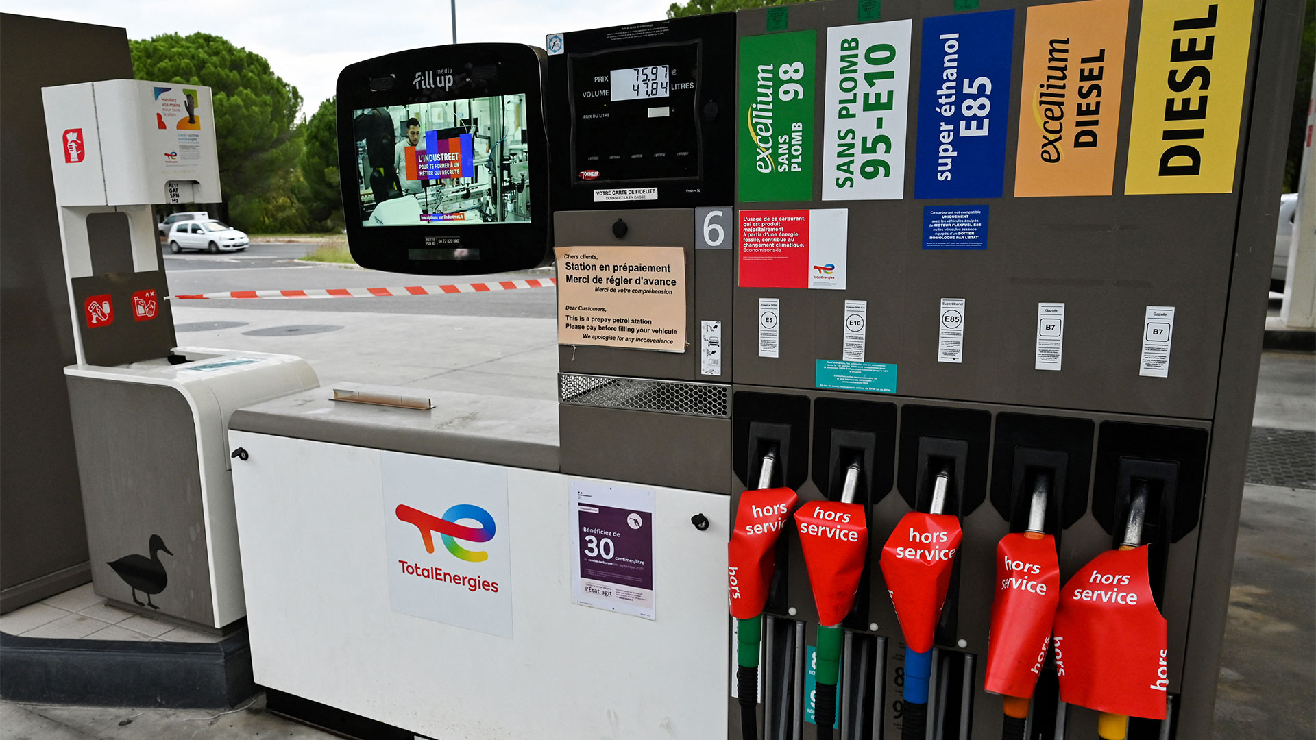 Caos en Francia por huelga en las refinerías