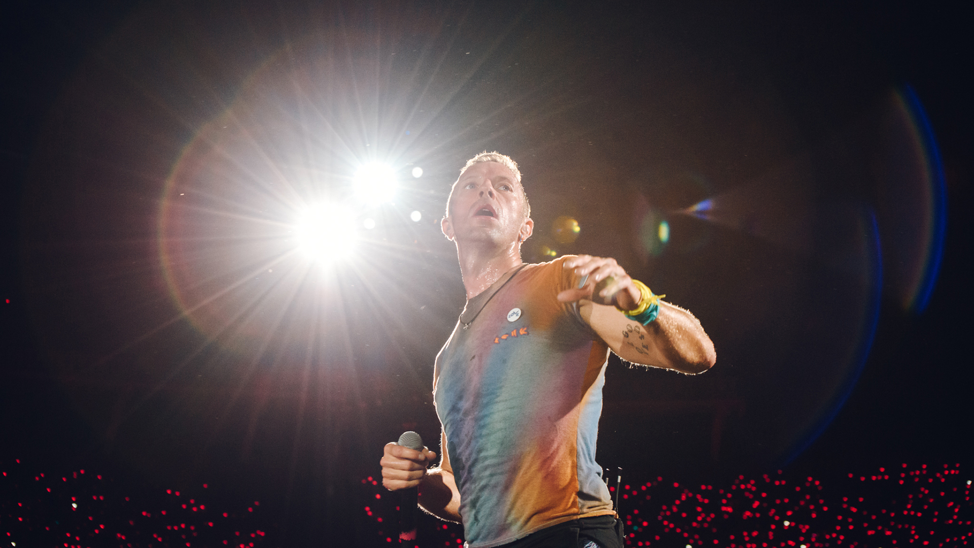 Coldplay dio su primer concierto en River y homenajeó a Soda Stereo