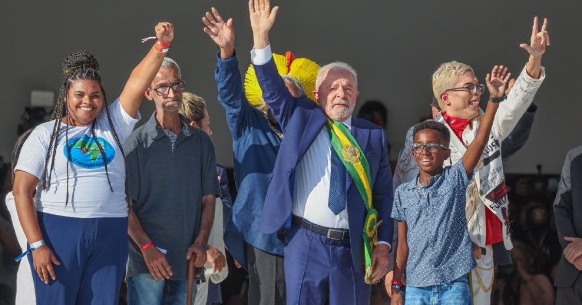 Lula da Silva asumió su tercer mandato