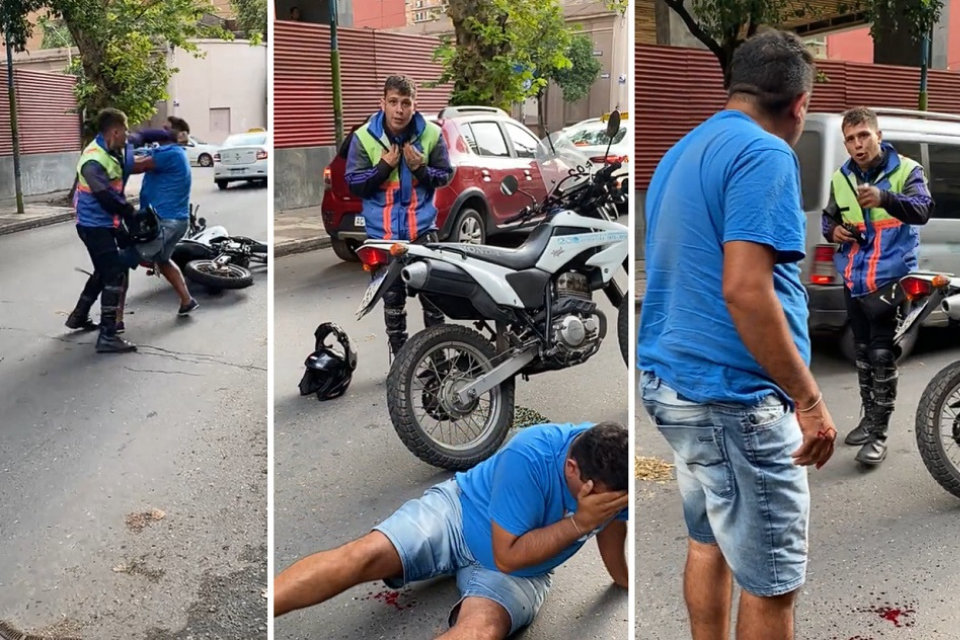 Tucumán: un agente de tránsito boxeador noqueó a un taxista en Tucumán