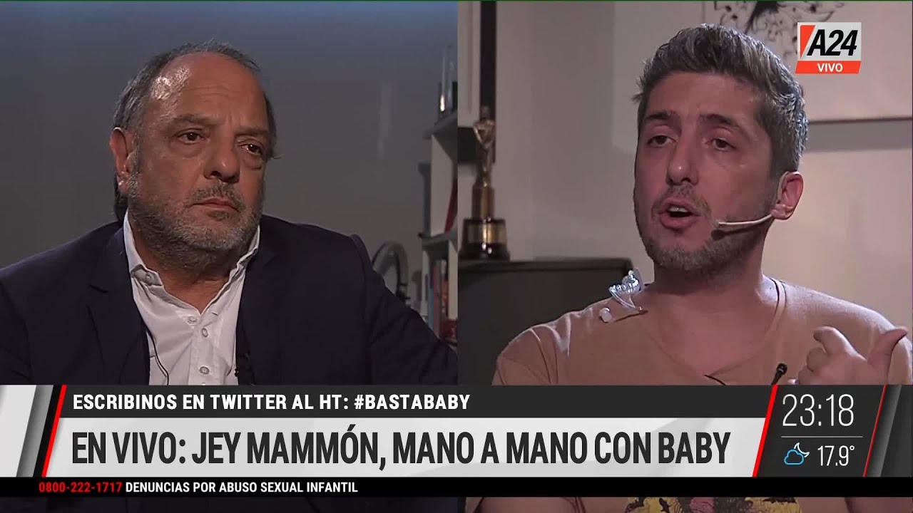 Jey Mammon habló con Baby Etchecopar y ratificó que la denuncia por abuso es mentira