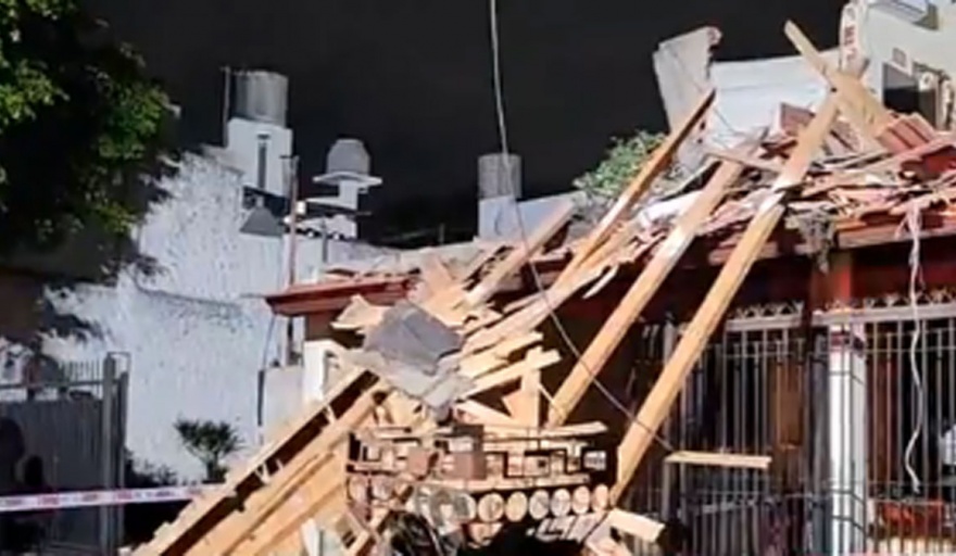 Tragedia en Almirante Brown: un hombre murió tras la explosión de su casa por un escape de gas