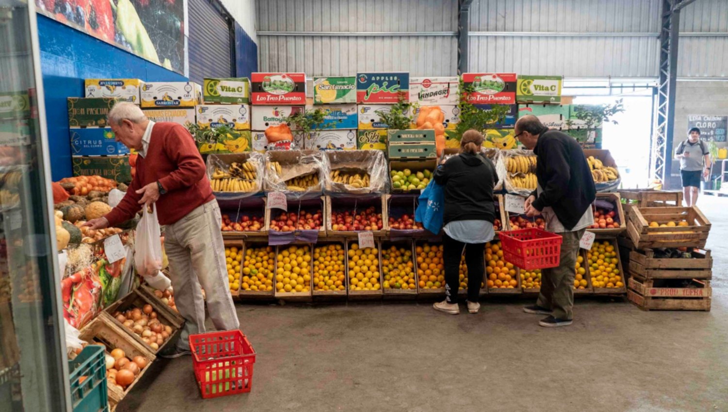 El Mercado Central acordó precios fijos para frutas y verduras por 30 y 90 días