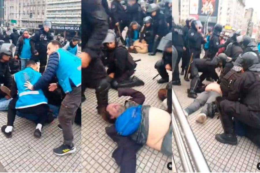 Protesta en el Obelisco: murió un fotoperiodista durante represión de la Policía de la Ciudad