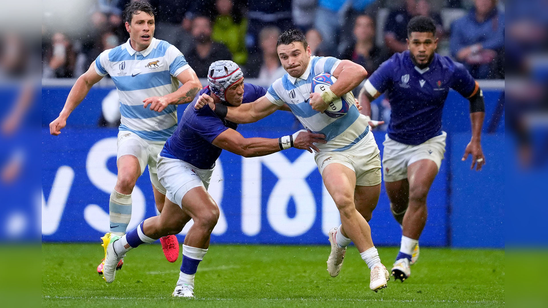 Los Pumas y un apretado triunfo contra Samoa por la segunda fecha del Mundial de Rugby