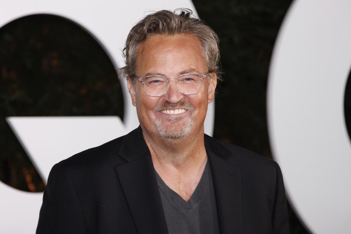 Dolor por la muerte de Matthew Perry