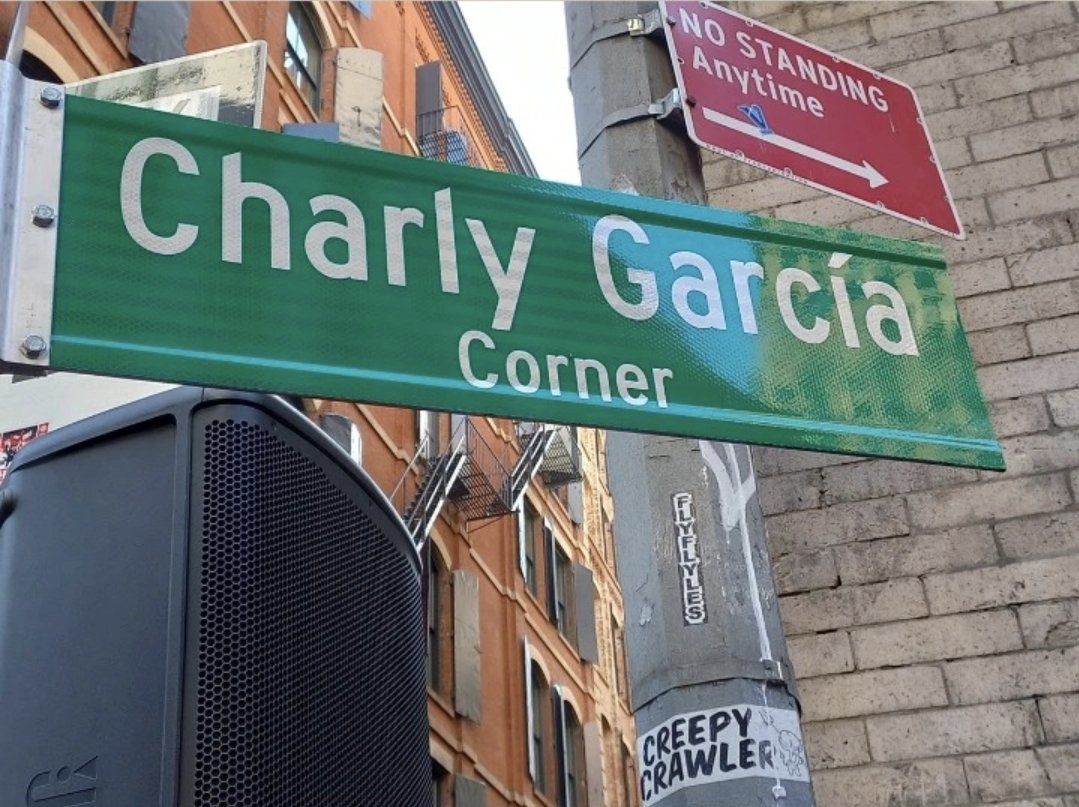 Charly García Corner se inauguró en pleno Nueva York con emoción, discursos y música en vivo