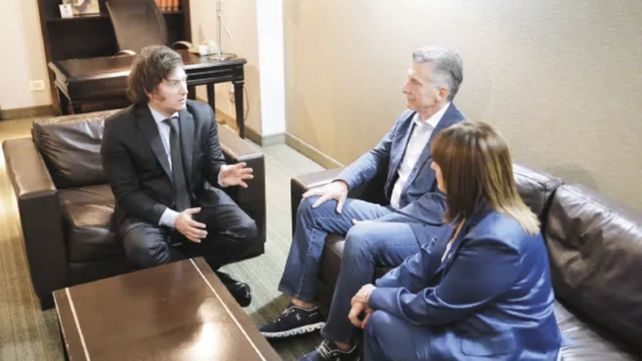 Javier Milei y Mauricio Macri se reunieron en el Hotel Libertador