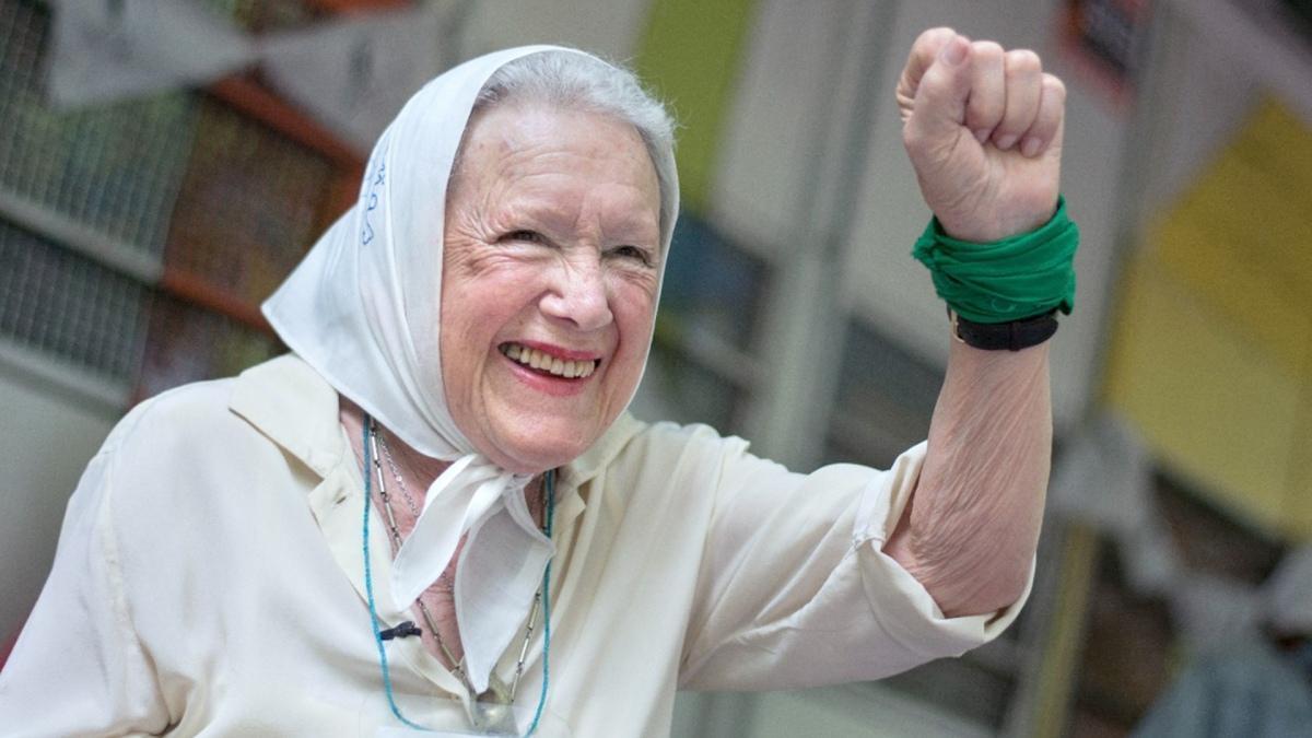 A los 94 años, murió Nora Cortiñas, emblema de Madres de Plaza de Mayo