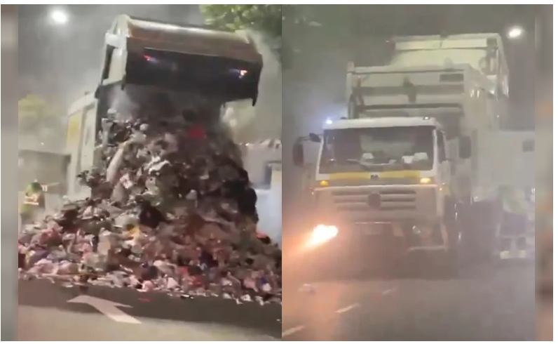 Video: quejas en la Ciudad por montañas de basura en las calles