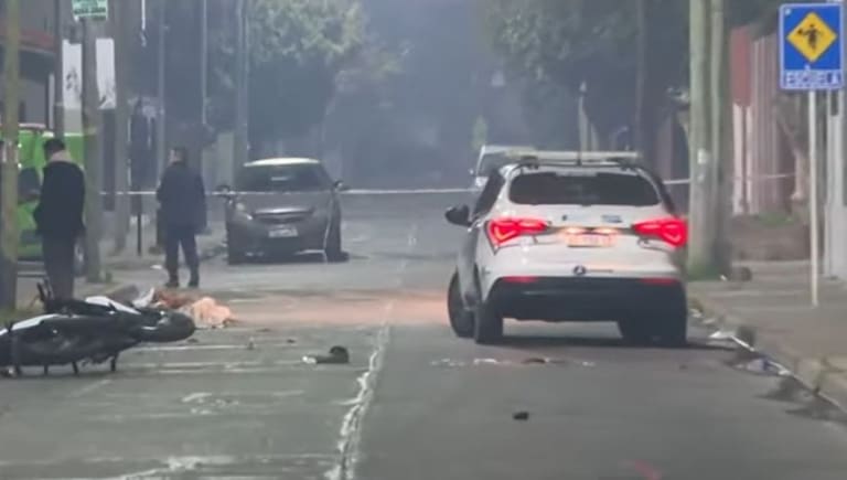 Wilde: un niño resultó baleado en medio de un tiroteo entre un policía y motochorros