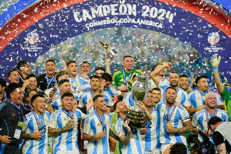 Otra vez campeones: Argentina derrotó a Colombia y se llevó la Copa América