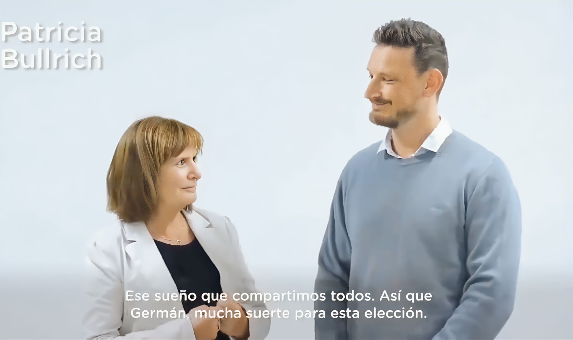 En medio de la polémica, Germán Kiczka y Patricia Bullrich aparecieron juntos en un video