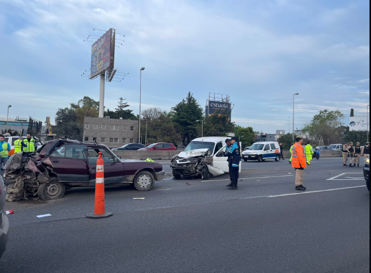 Choque fatal en Panamericana: un muerto y dos heridos