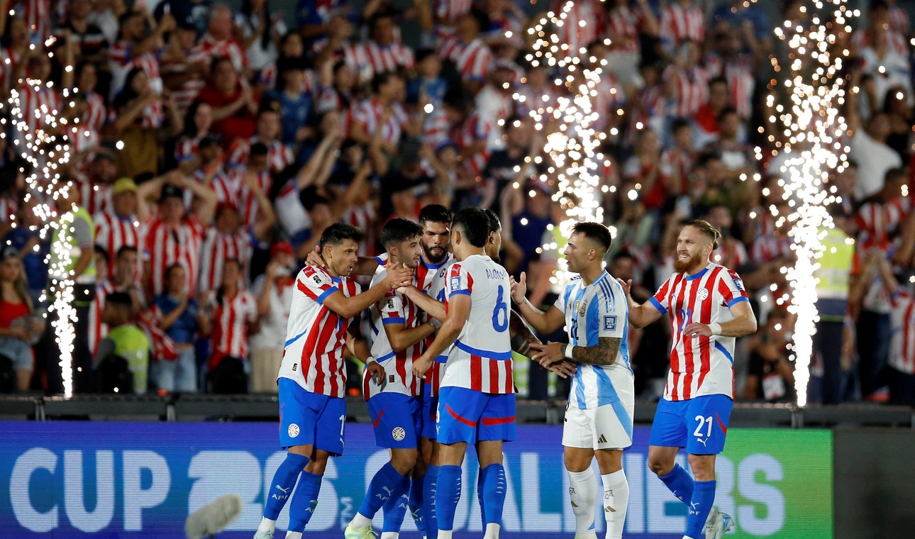 Argentina cayó 2 a 1 ante Paraguay por Eliminatorias