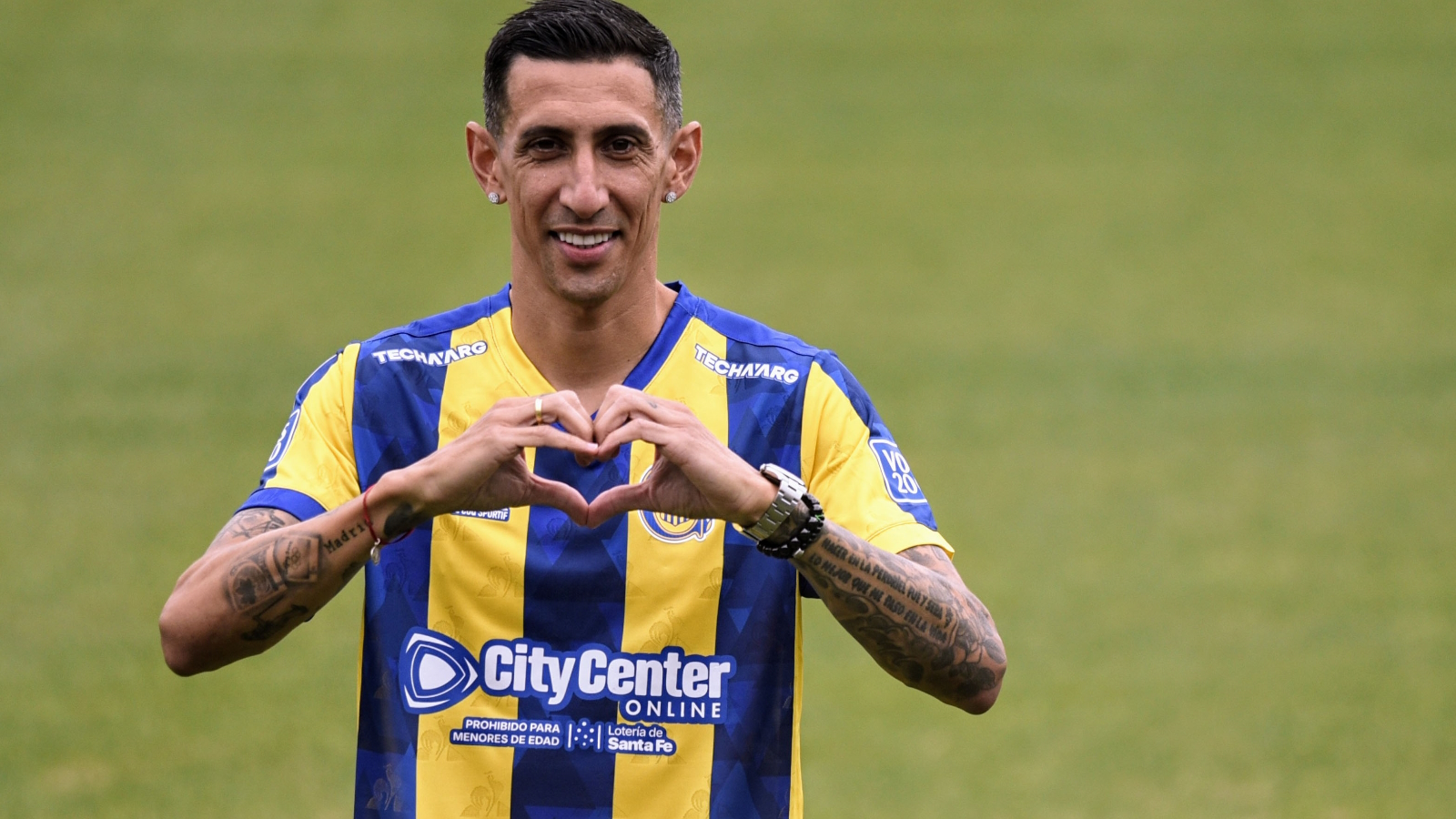 Emotiva presentación de Di María: “Lo que le falta a mi carrera es ser campeón en Central”