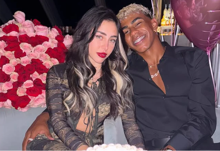 Lamine Yamal confirmó su noviazgo con un tierno posteo por el cumpleaños de Nicki Nicole