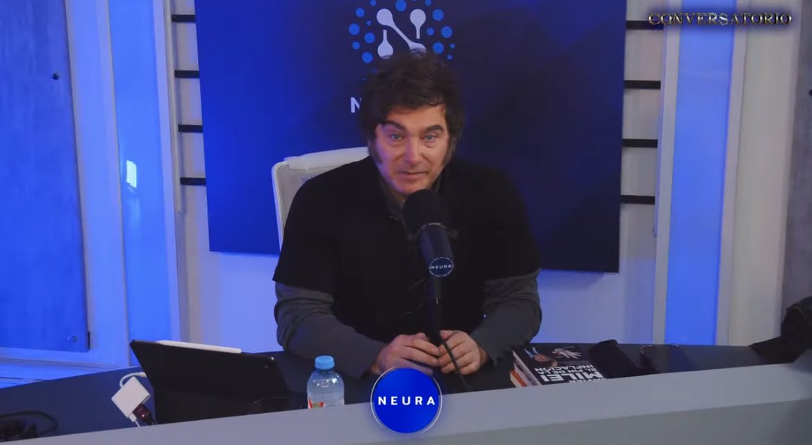 Javier Milei admitió la corrida bancaria, culpó a su vice y va por la reelección: “En el ´27 voy a ser reelecto”