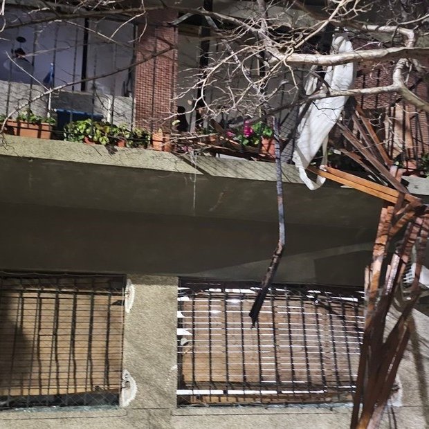 Agronomía: seis heridos por una explosión en un edificio