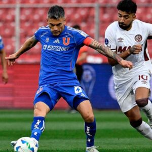 Lanús igualó por 2 a 2 con la U de Chile en la ida de la semifinal de la Copa Sudamericana