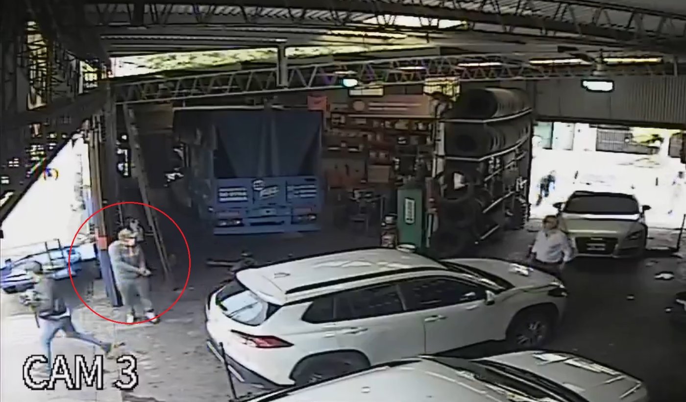 Salidera y persecución: a un enfermero le pincharon la goma del auto, fue a arreglarla y le robaron $15 millones