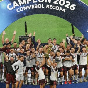 Lanús se impuso a Flamengo por 4-2 en el global y es campeón de la Recopa Sudamericana