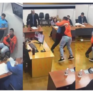 Un preso quiso agredir a un fiscal y terminó rompiendo una televisión