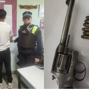 Un adolescente de 17 años llevó un arma a la escuela secundaria y quedó detenido