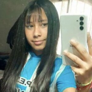 Video clave: así entró Agostina a la casa del detenido el sábado por la noche