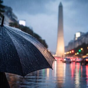 Feroz temporal en Buenos Aires: granizo, ráfagas y graves inundaciones en distintos barrios