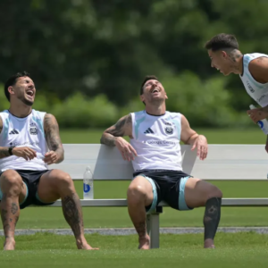 Argentina se instaló en Nueva Jersey y entrenará por la tarde