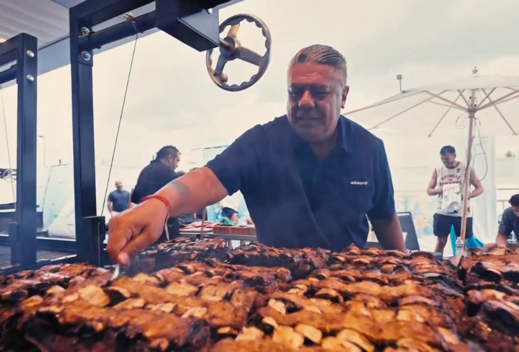 El plantel de la Selección argentina compartió su cuarto asado en Kansas City antes de viajar a Miami