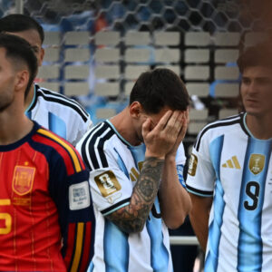 Las lágrimas de la Selección argentina: Messi recibió una ovación de los hinchas argentinos
