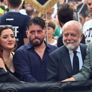 Jana Maradona y Diego Jr. invitados de honor en los festejos por el centenario del Napoli