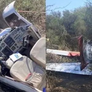 Se estrelló una avioneta en Córdoba y cinco personas fueron hospitalizadas