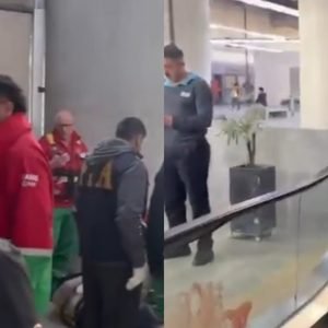 Falló una escalera mecánica en una estación del Belgrano Sur y once personas resultaron heridas