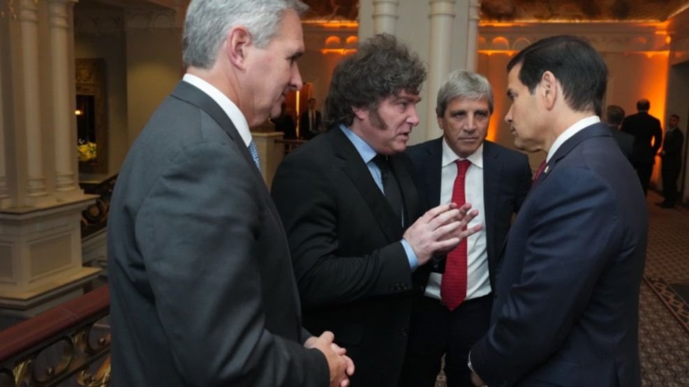 Milei analizó con Marco Rubio una agenda común entre Argentina y Estados Unidos